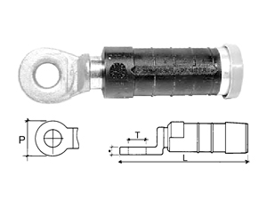 Изолированный наконечник (CPTA R 120), НИЛЕД