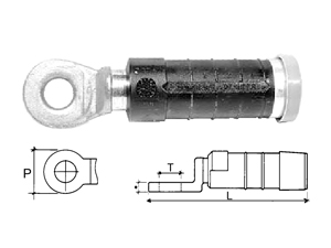 Изолированный наконечник (CPTA R 25), НИЛЕД