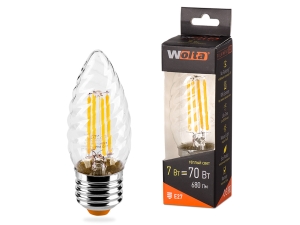 Лампа LED WOLTA FILAMENT 25YCTFT7E27, 3000К