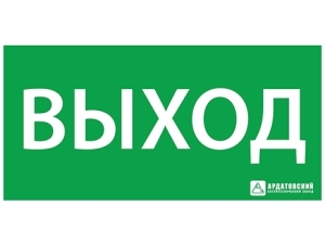 ЭЗ "ВЫХОД" (380х180)