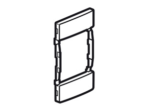 VALENA Накладка универсальная рамочная для двойной розетки