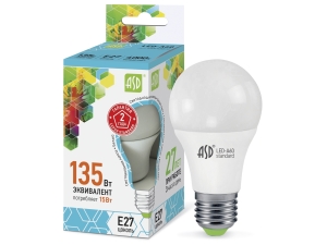 Лампа светодиодная LED-A60-econom 5Вт 220В Е27 4000К 400Лм ASD